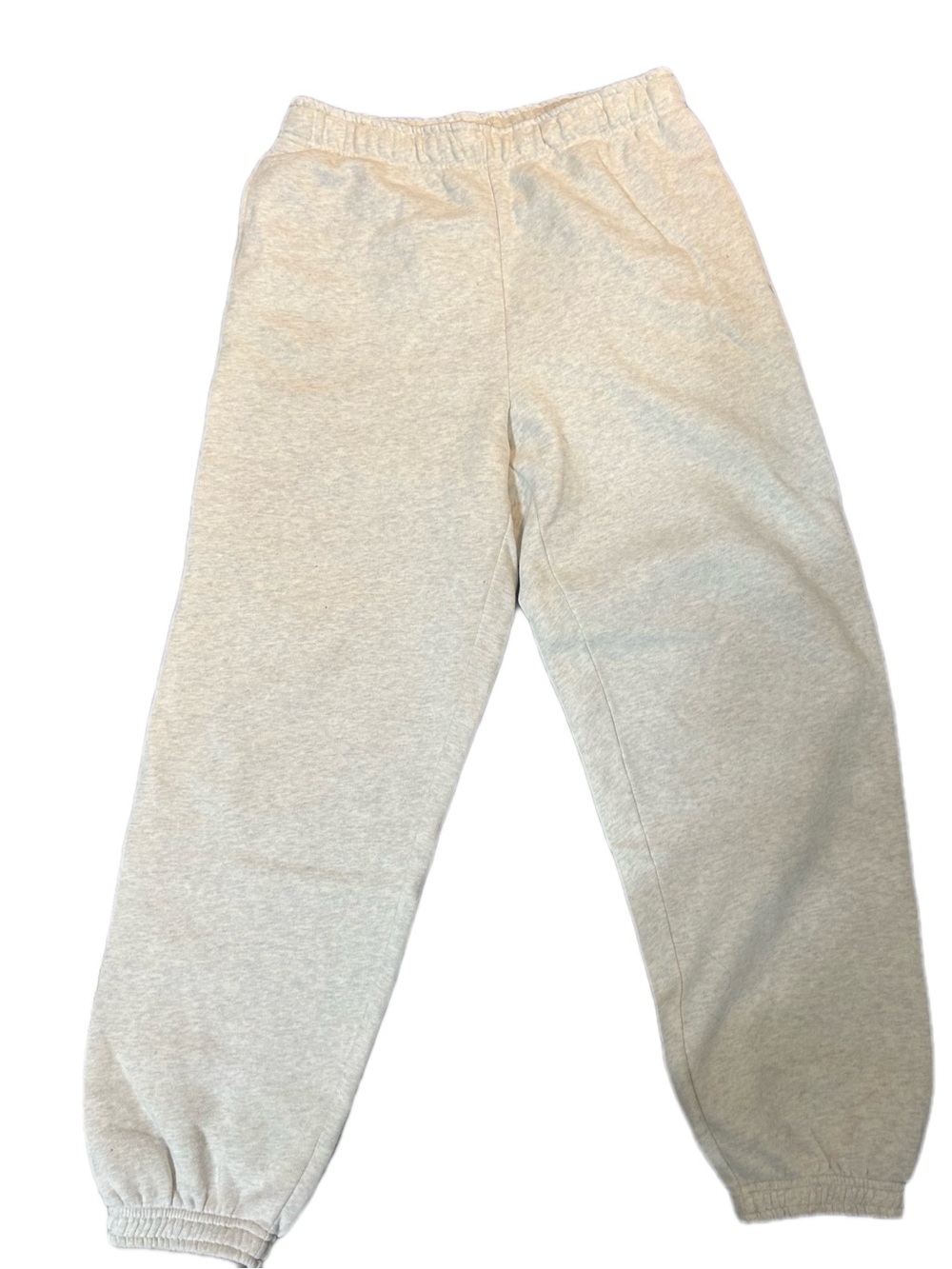 TNA Cozy Fleece Mega Sweatpants Grey Size M